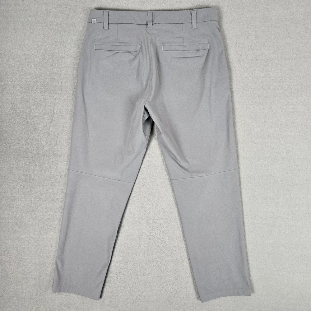 LULULEMON‎ Pants Mens 31x28 Commission Classic Warpstreme Chino Gray Casual